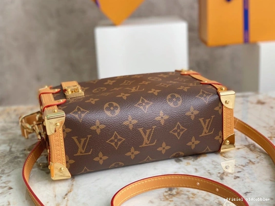 Official oldcobbler TRUNK VUITTON MM SIDE LOUIS 0723